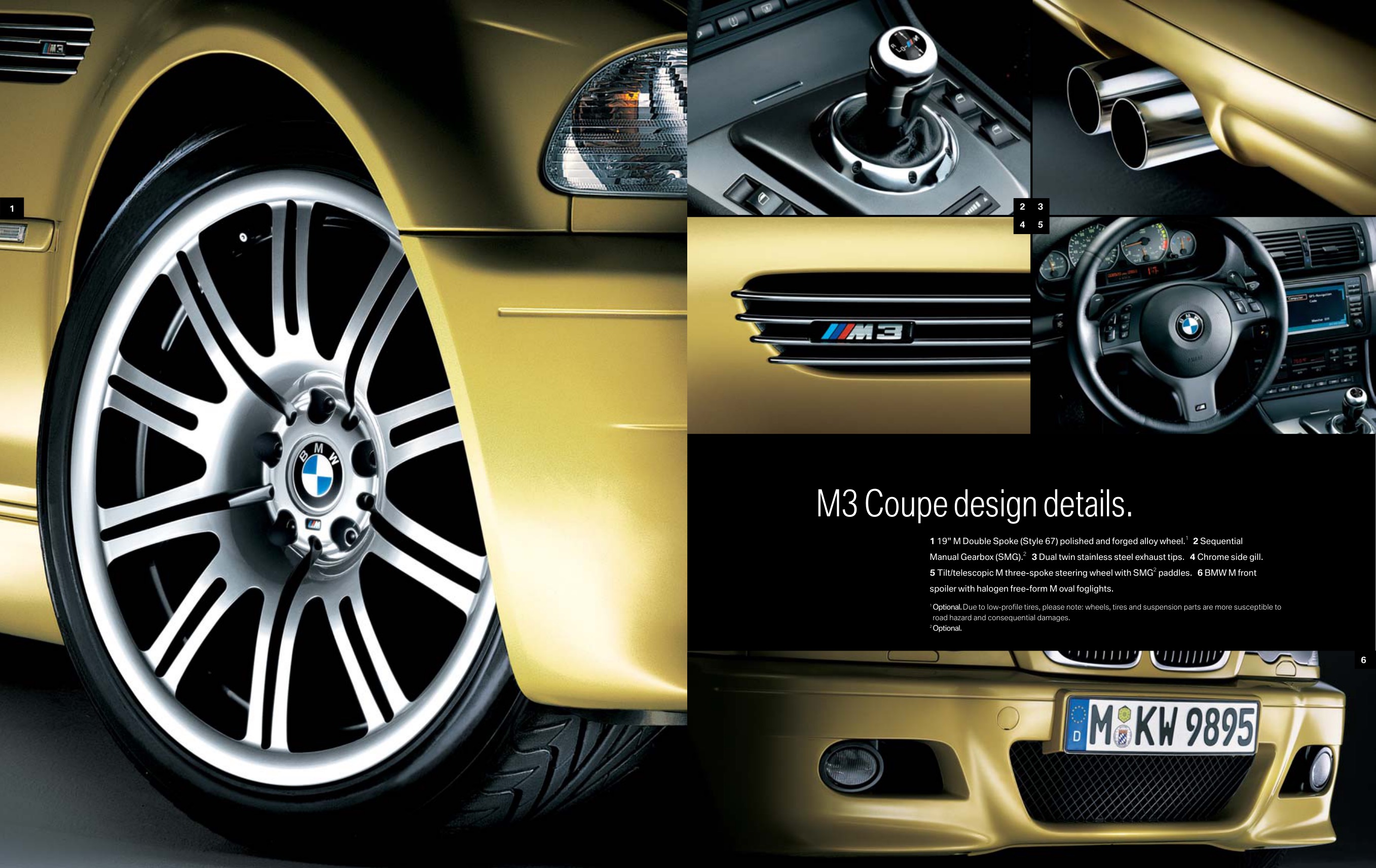 2004 BMW M3 Brochure Page 6